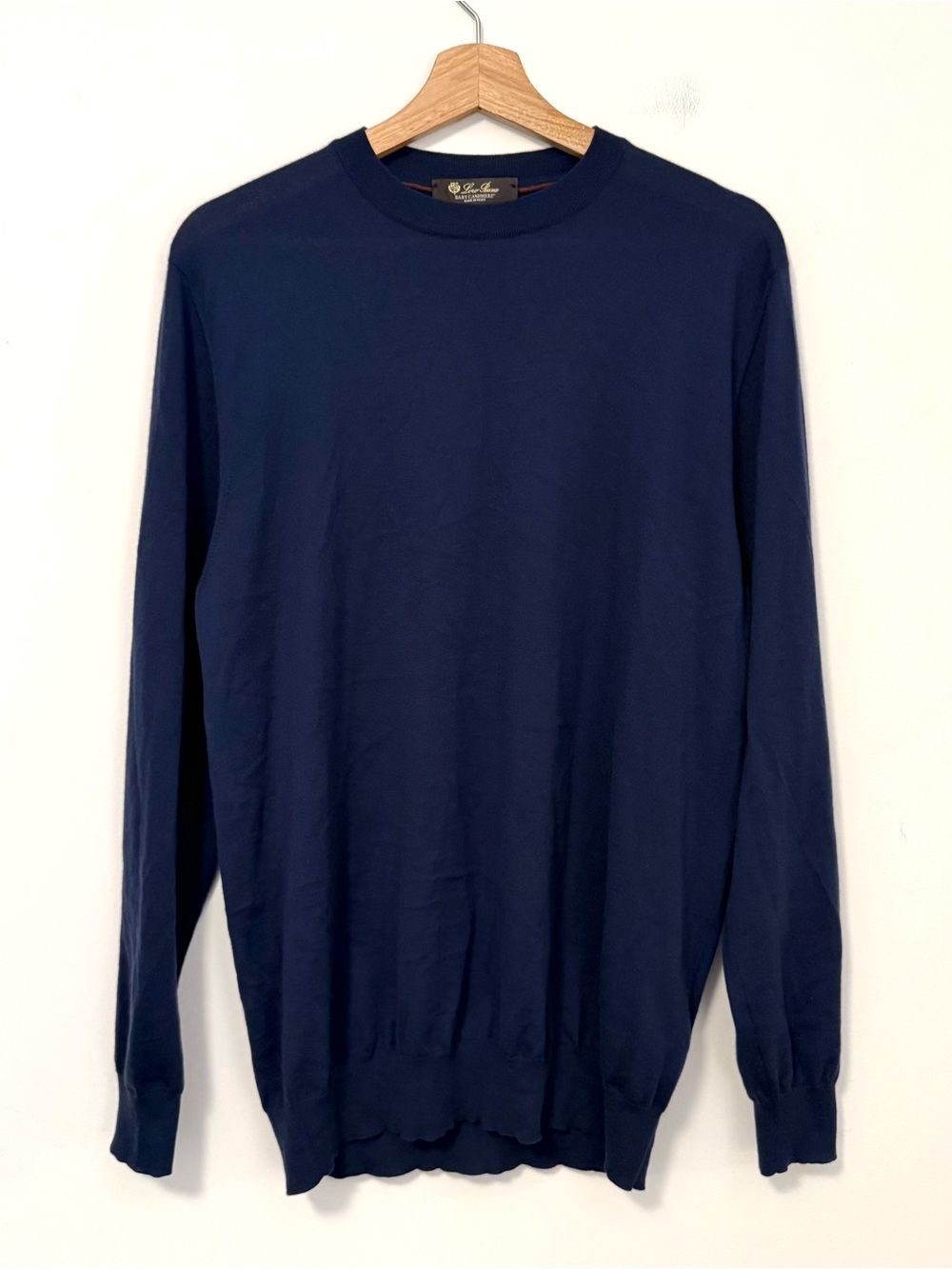 Loro Piana Men’s 100% Baby Cashmere Sweater $1950 MSRP – 54 IT